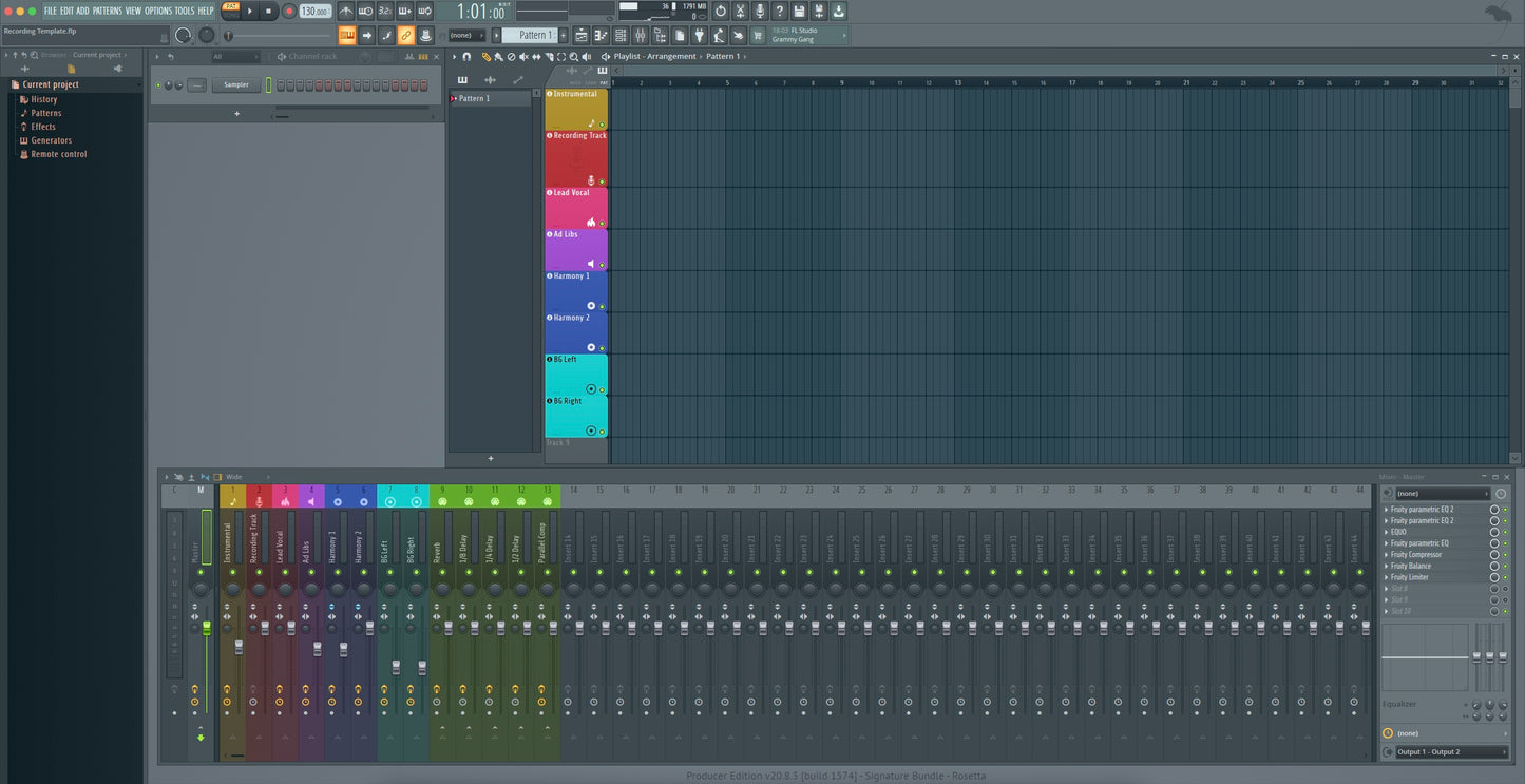 Rys Recording Template