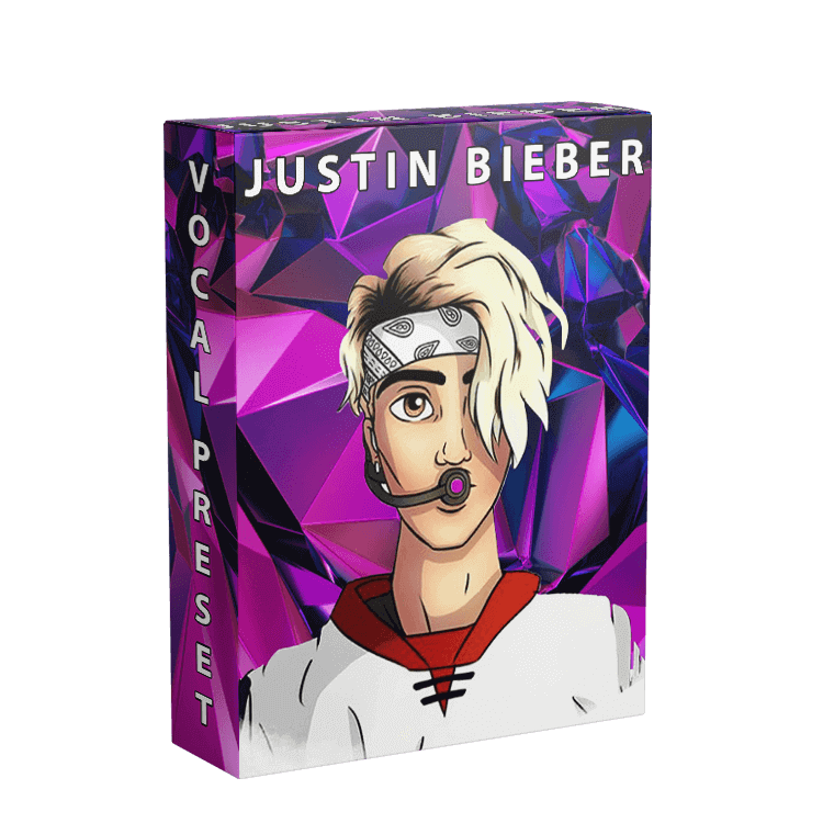 Justin Bieber vocal presets Product Art