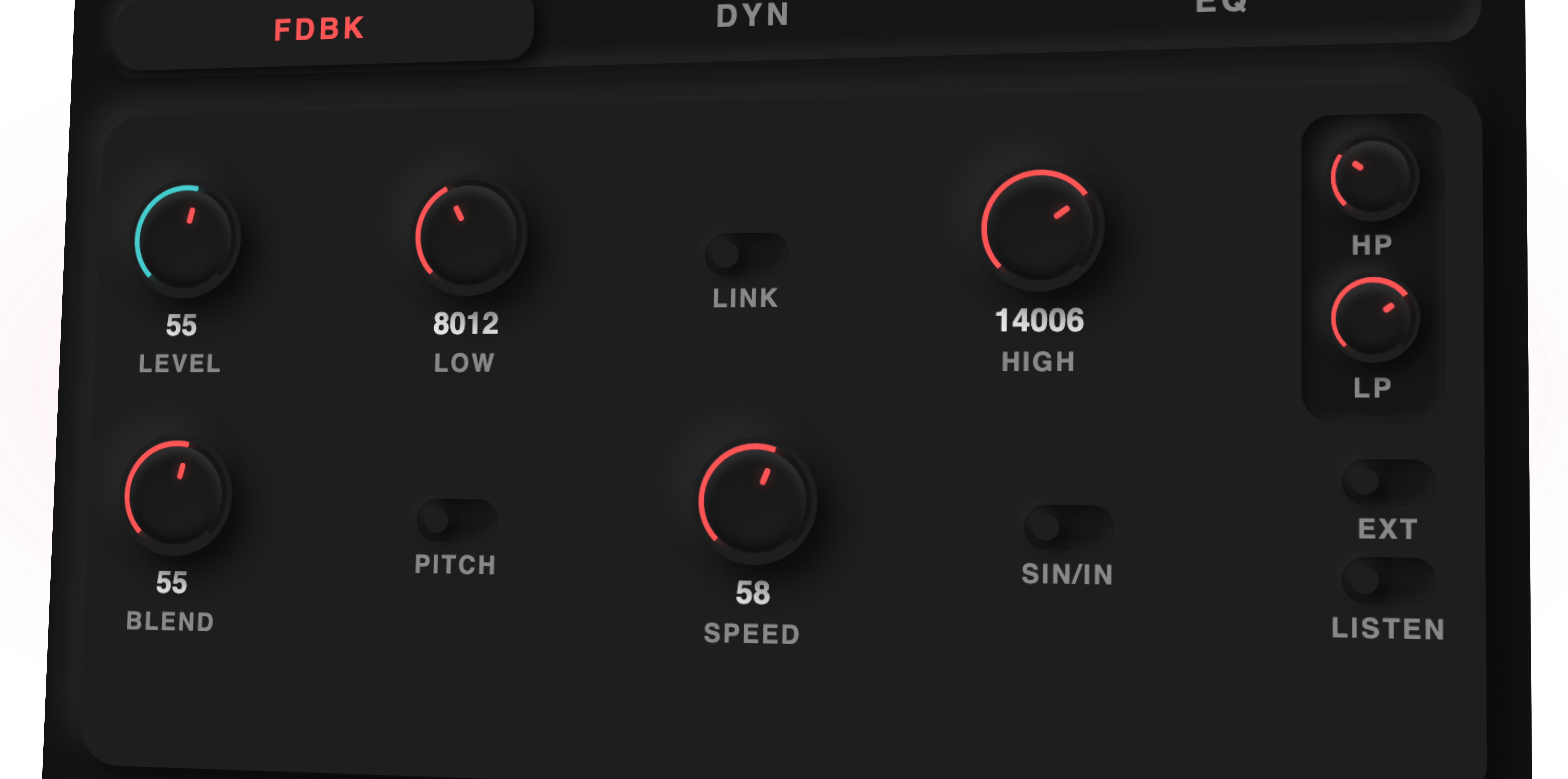 Feedback loop with teeth