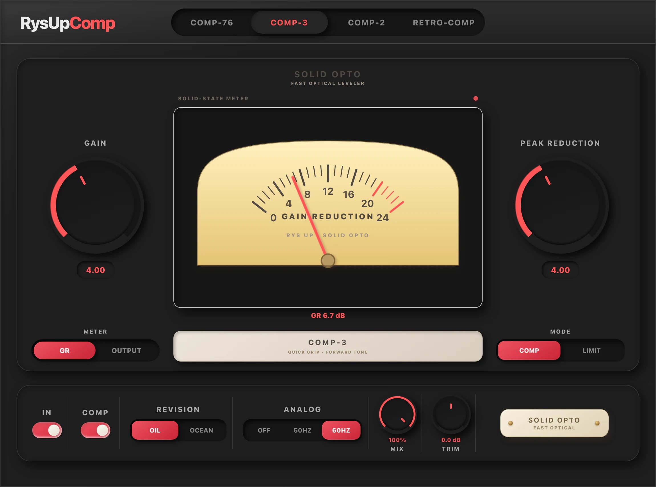 Comp-3 compressor interface