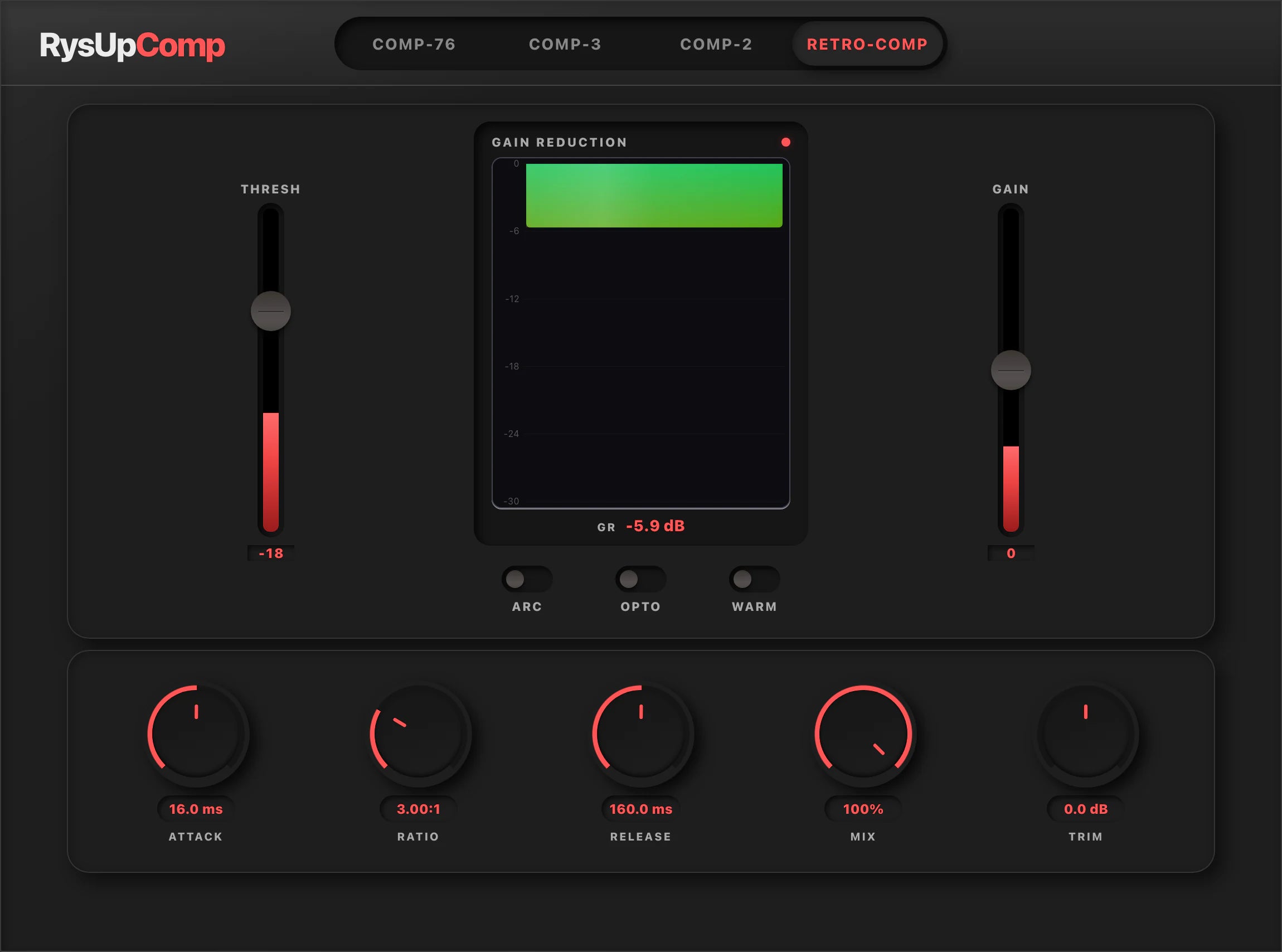 Retro-Comp compressor interface