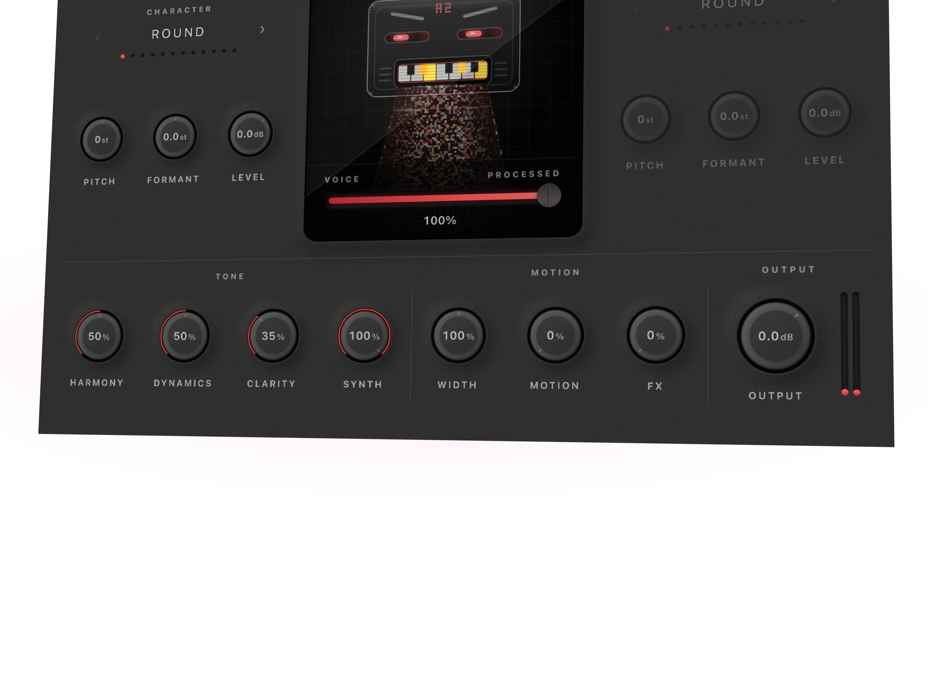 RysUpVocoder software controls for vocal synthesis inside a DAW
