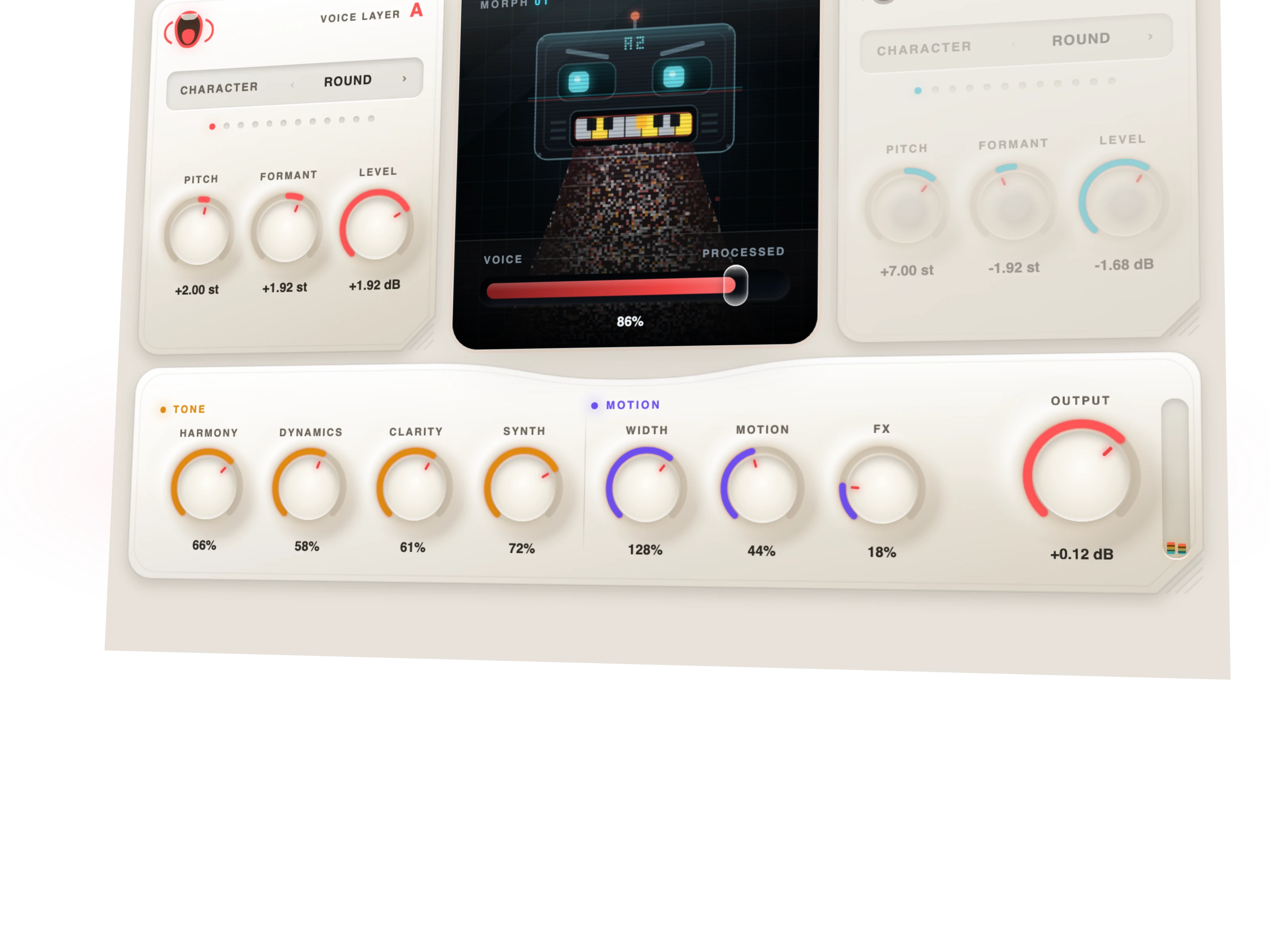 RysUpVocoder plugin interface
