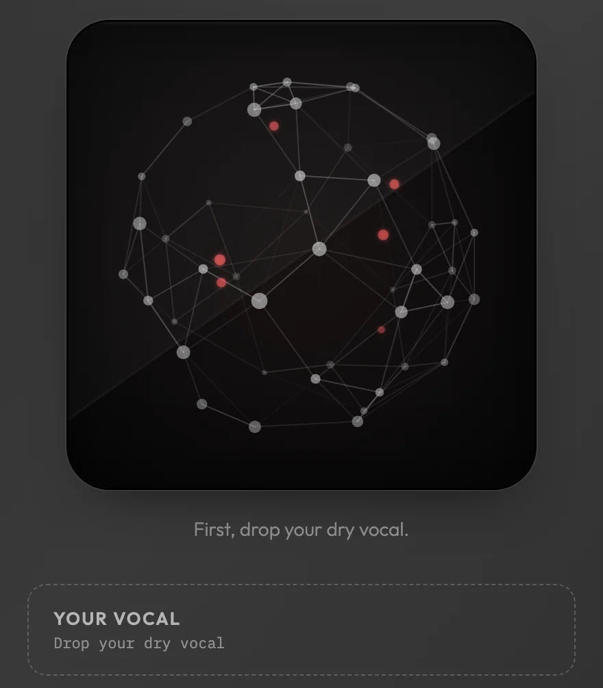 RysUpTwin asking for a dry vocal, with a Your vocal drop field