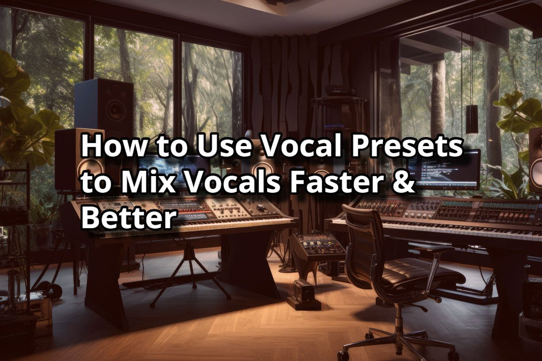 How to Use Vocal Presets to Mix Vocals Faster & Better