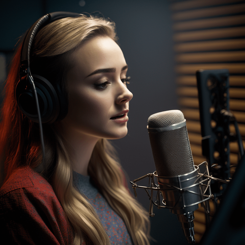 girl singing like a grammar