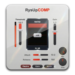 RysUpComp Professional Audio Plugin Packaging - High Fidelity WebP