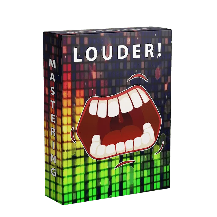 LOUDER! Mastering Preset Product Image