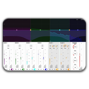 RysUpMultiBand Professional Audio Plugin Packaging - High Fidelity WebP