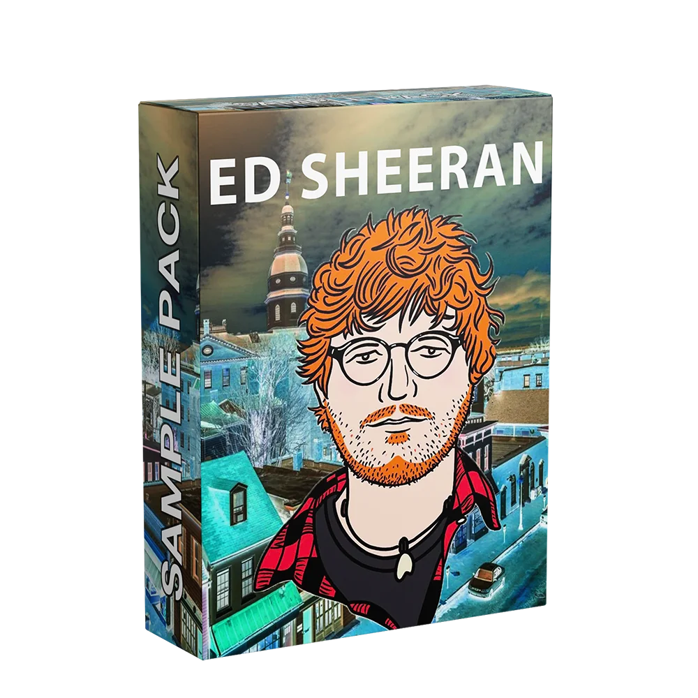 Ed Sheeran Sample Pack - Premium Ed Sheeran style drum loops, melodies, and one-shots for music production | Rys Up Audio