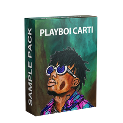 Playboi Carti Sample Pack - Premium Playboi Carti style drum loops, melodies, and one-shots for music production | Rys Up Audio
