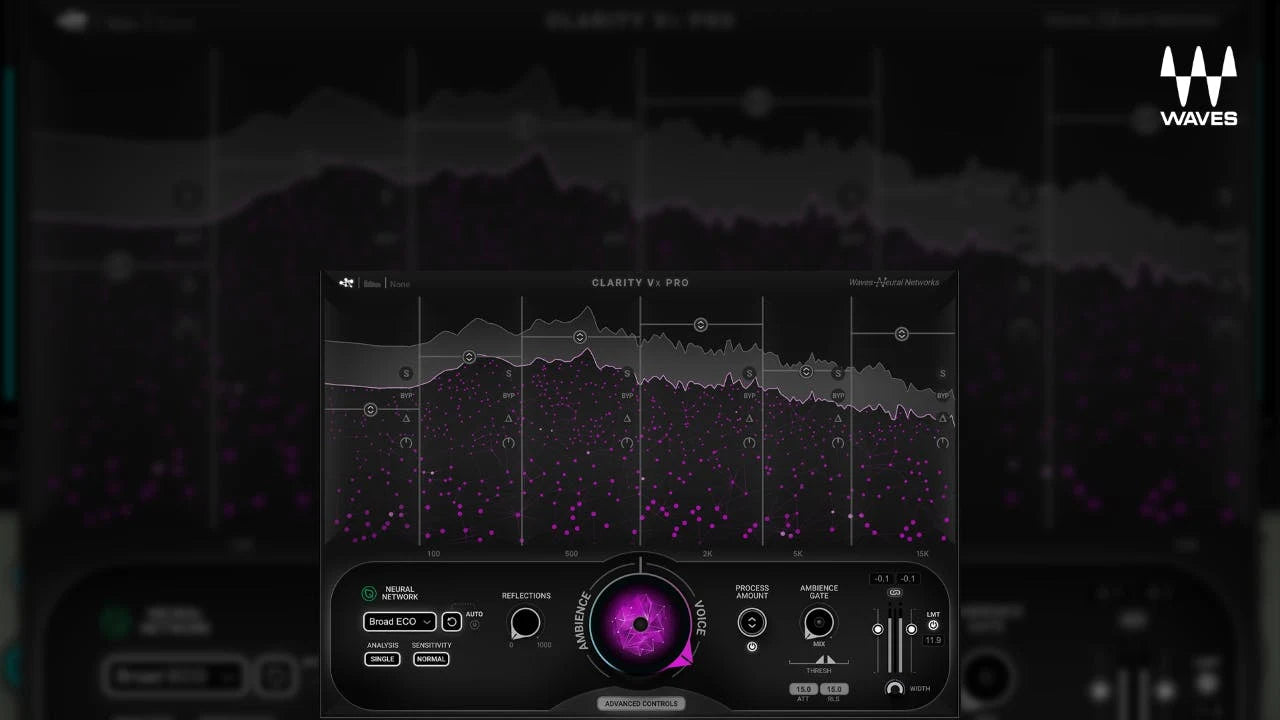 Waves Clarity Vx Pro interface